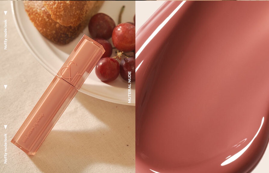 Mô tả [Muteral Nude] Son tint bóng, siêu lì cho đôi môi căng mọng Hàn Quốc Romand Dewyful Water Tint 5g - 7