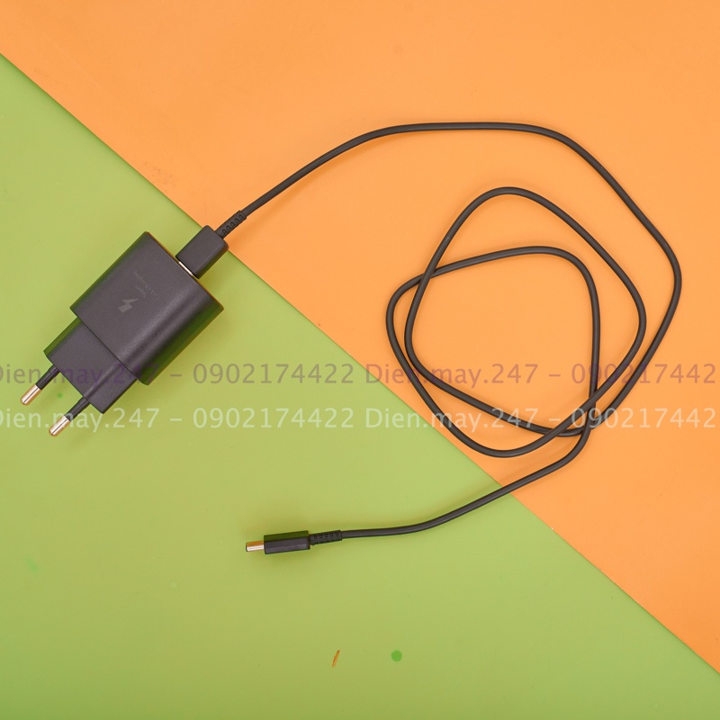 Mô tả Bộ sạc Samsung S21/s21+/s21ul , S22 S22+ S22 Ultra 25W - Chính hãng - 1
