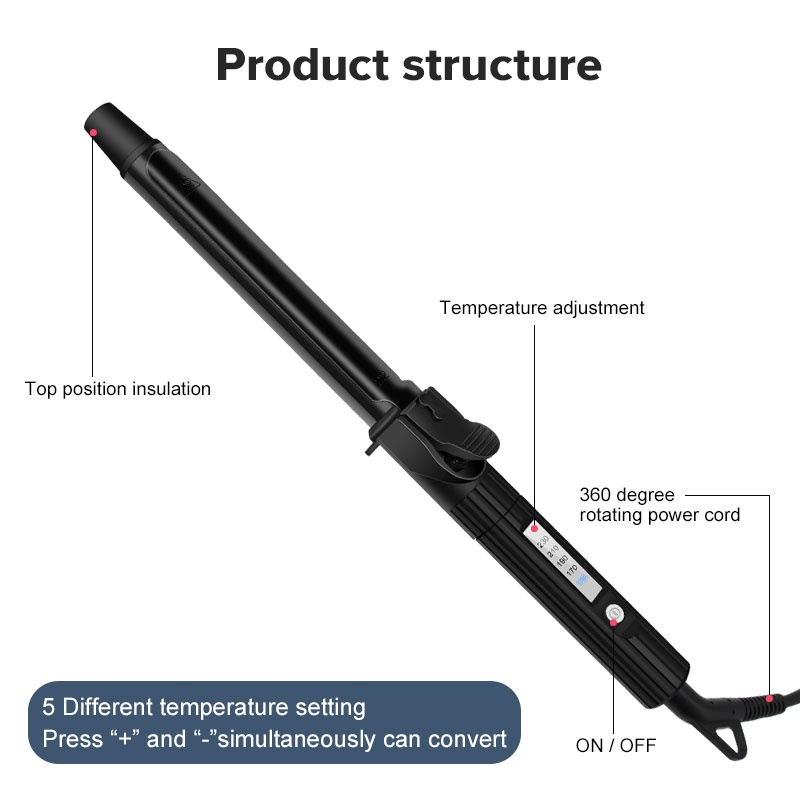 Nhiệt độ máy uốn tóc UBEATOR