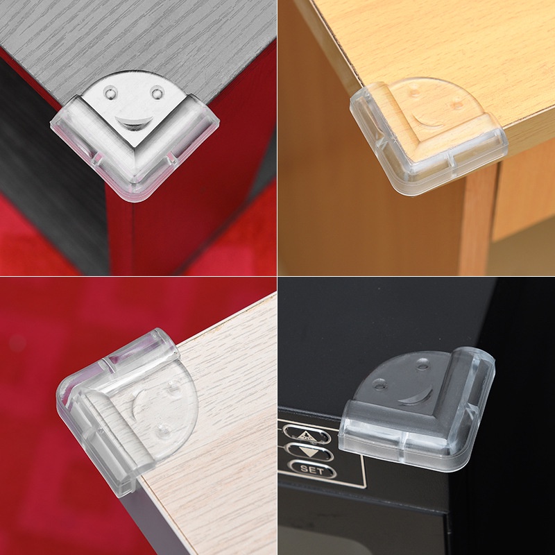 Mô tả Set 4 Bịt Góc Bàn Silicon - Taky, Nhỏ Gọn, Tiện Dụng, An Toàn Trong Gia Đình, Bảo Vệ An Toàn Cho Bé - 5500Set4 - 2
