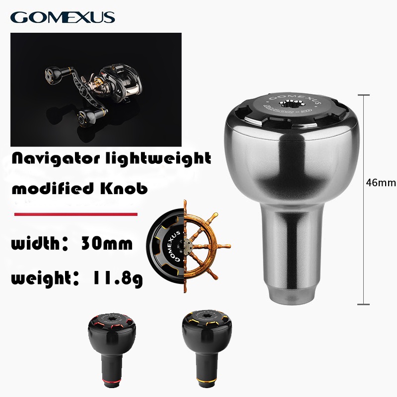 Mô tả Nút tay cầm GOMEXUS bằng hợp kim 30mm siêu nhẹ cho cần câu Shimano Sedona soare Daiwa Tatula LT Ryobi ultra lite AS30 - 8