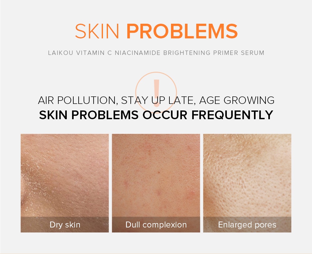 Mô tả Serum LAIKOU chứa vitamin C niacinamide làm sáng đều màu da 100ml - 3