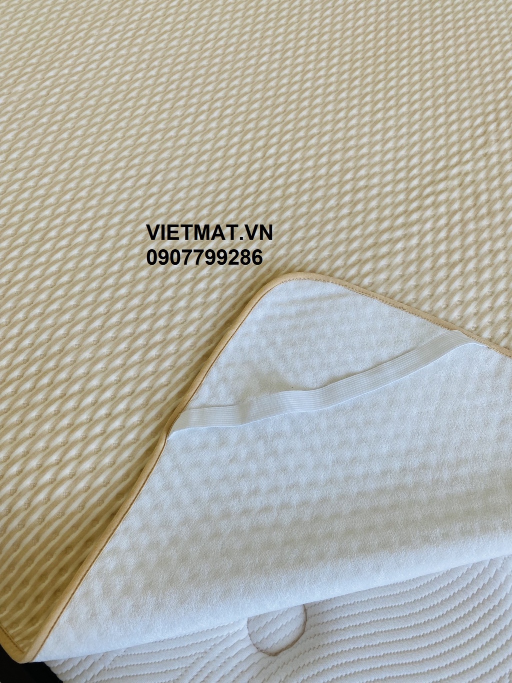 Mô tả Size 70x100cm Siêu lót chống thấm cho bé Supermat chống thấm tuyệt đối, không nóng bí, mềm êm - 4