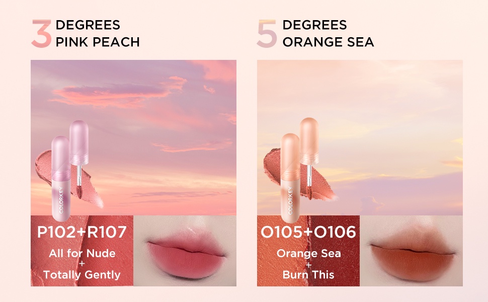 Mô tả COLORKEY Son Môi Colorkey Lip Mousse Lip Mud Màu Nhung Mờ Xinh Xắn 2g - 3