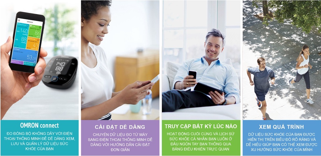 Mô tả Máy Đo Huyết Áp Bắp Tay Kết Nối Bluetooth OMRON HEM-7156T | Cho Kết Quả Chính Xác Như Đo Tại Phòng Khám , Bệnh Viện - 5