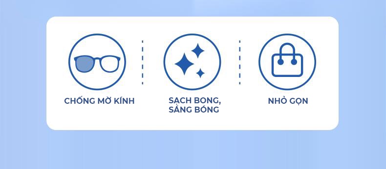 Mô tả Khăn lau kính NANO chuyên dụng DOKCRAZY chống bám hơi nước đi mưa, đeo khẩu trang - 2