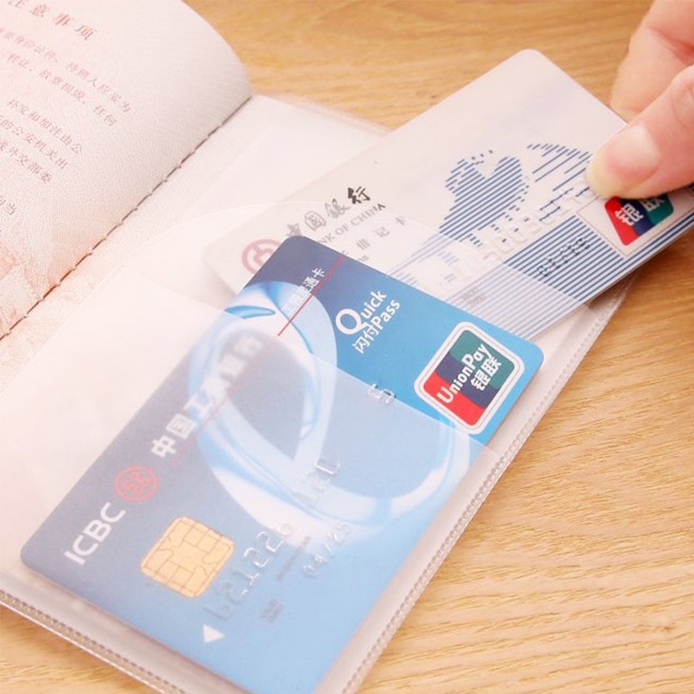 Mô tả Bao Bọc Hộ Chiếu - Passport - Taky, Nhựa Dẻo Trong Suốt, Tiện Dụng, An Toàn Khi Đi Du Lịch - 5310 - 2