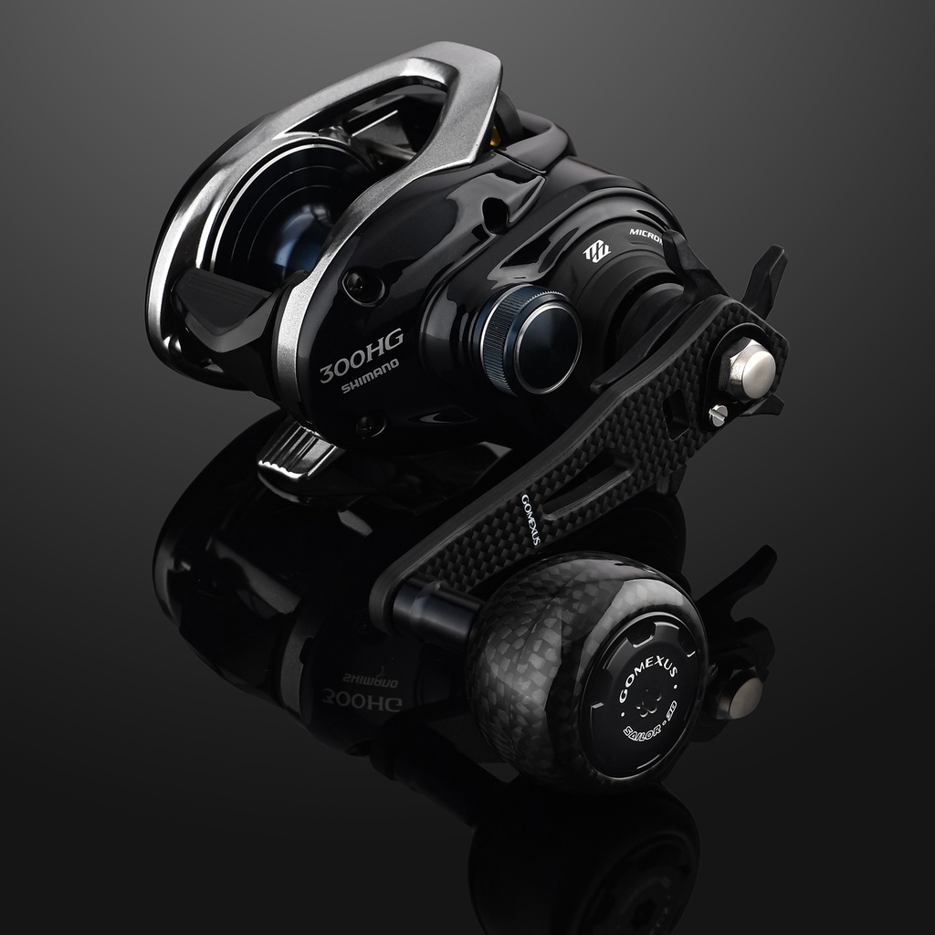 Mô tả Gomexus Tay quay máy câu cá bằng carbon cho Daiwa Shimano Kastking Okuma Abu LC 8 x 5mm/ 7 x 4mm tay quay máy đứng - 5