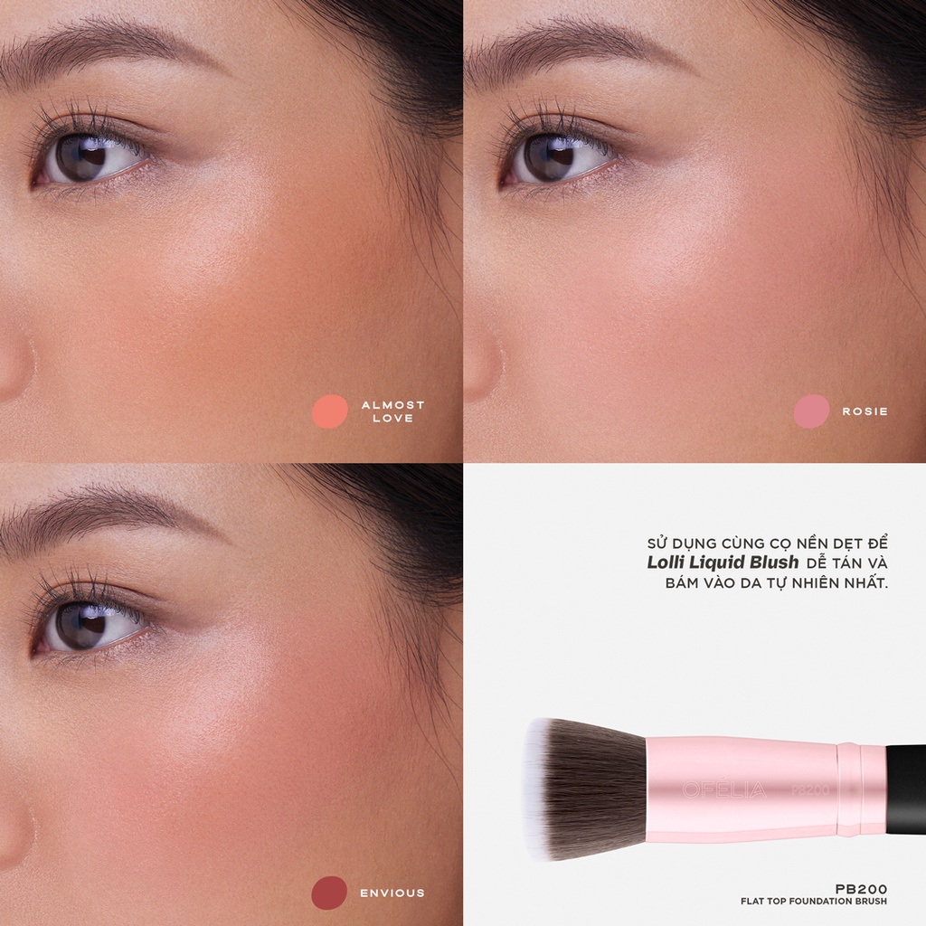 Mô tả Má Hồng Kem OFÉLIA Lolli Liquid Blush (4.3g) (Date: 12/2026) - 3