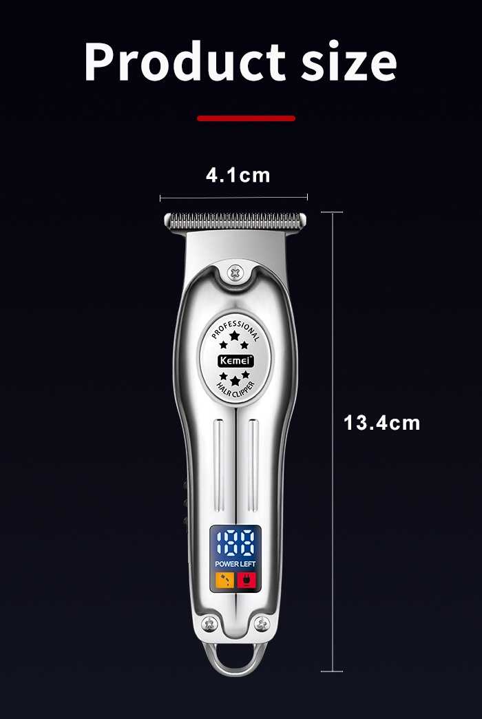 Mô tả Máy cạo râu Cắt Tóc Cạo Râu Chuyên Nghiệp Kemei - 2