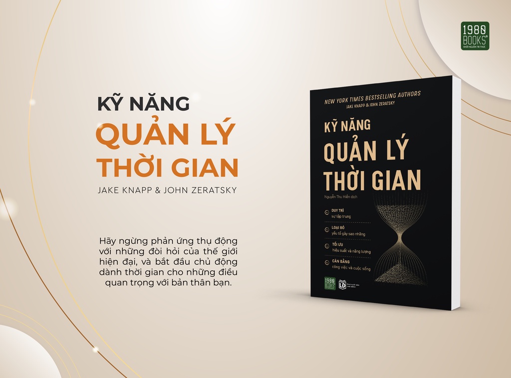 Mô tả Sách - Kỹ năng quản lý thời gian - Jake Knapp & John Zeratsky (1980BOOKS HCM) - 2