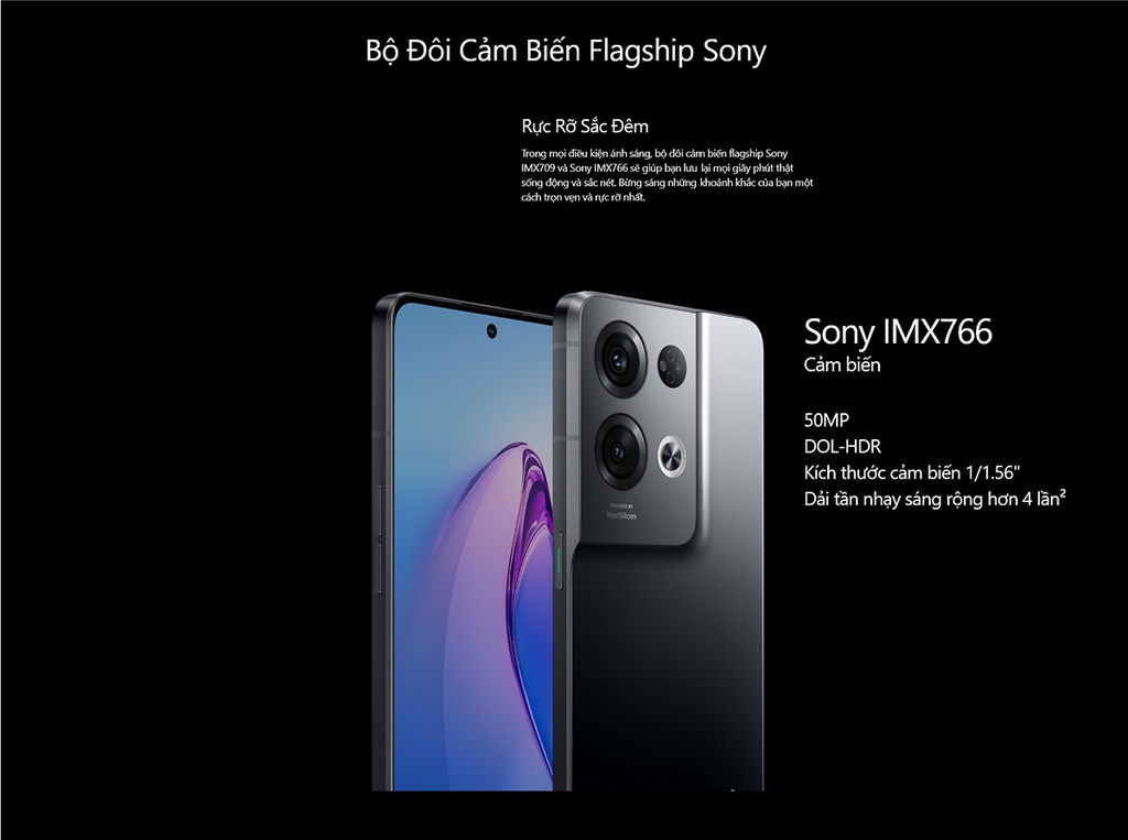 Mô tả Điện Thoại OPPO RENO8 Pro (12GB/256GB) - Hàng Chính Hãng - Quà tặng độc quyền - 3