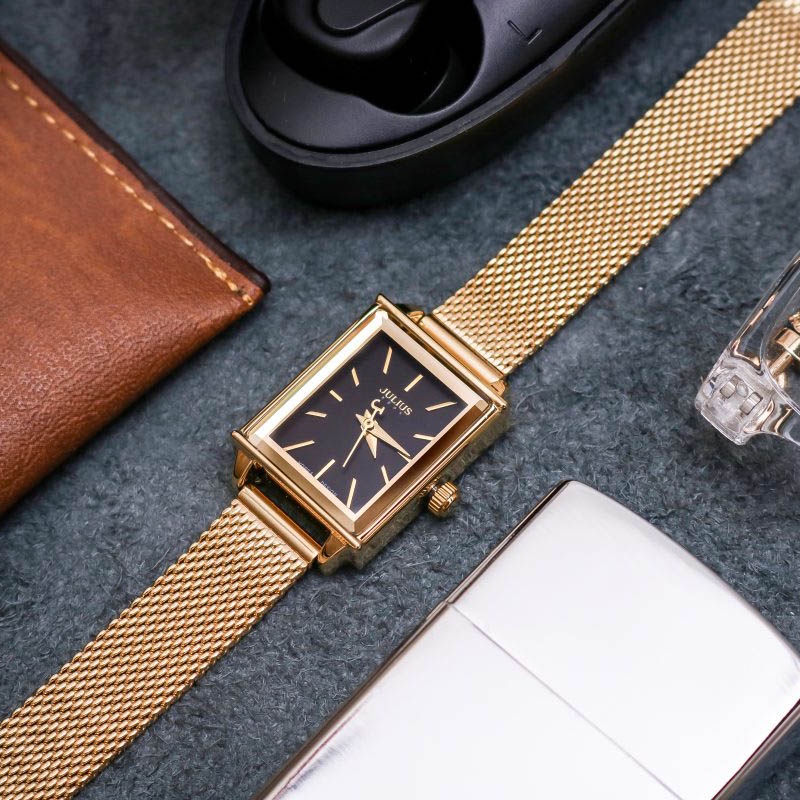 Mô tả Julius Official | Đồng hồ nữ Julius JA-787 dây thép - 2