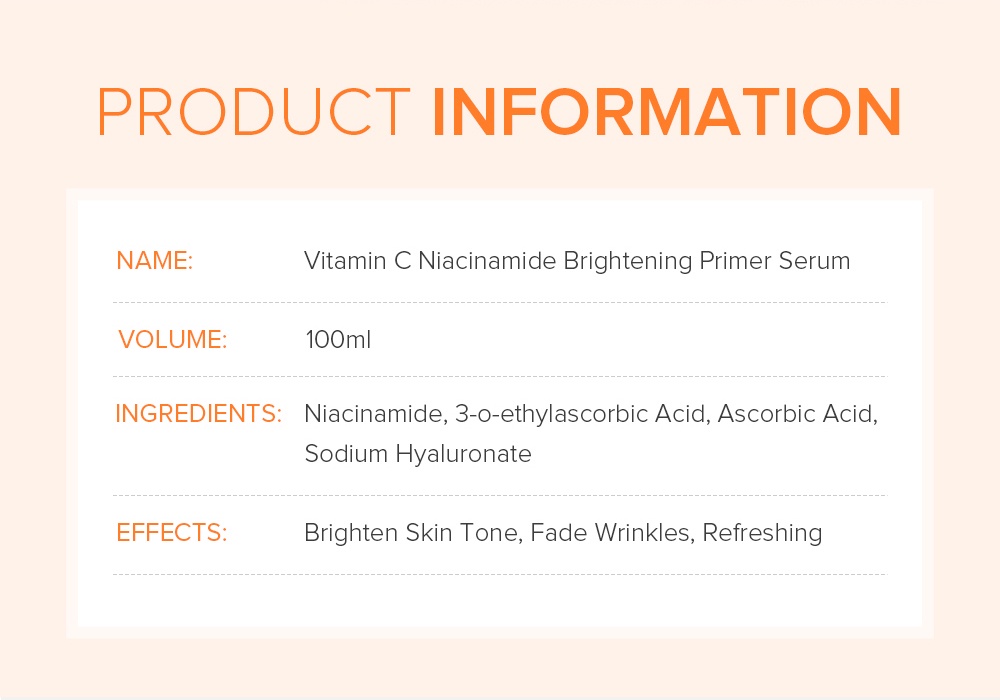 Mô tả Serum LAIKOU chứa vitamin C niacinamide làm sáng đều màu da 100ml - 2