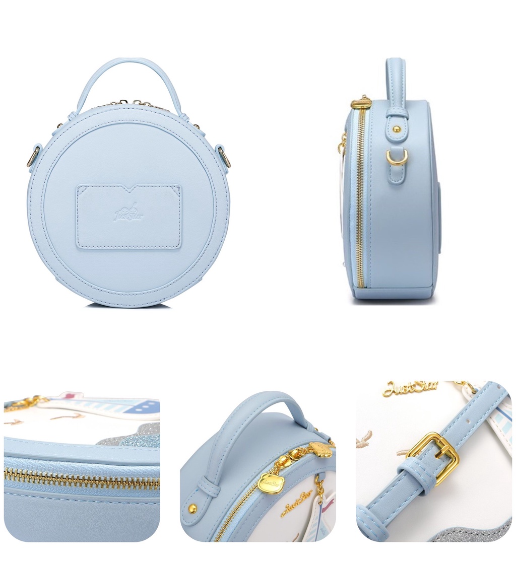 Mô tả Túi phom tròn đẹp dễ thương cute Just Star thuyền và biển ViAnh Store 171277 - 5