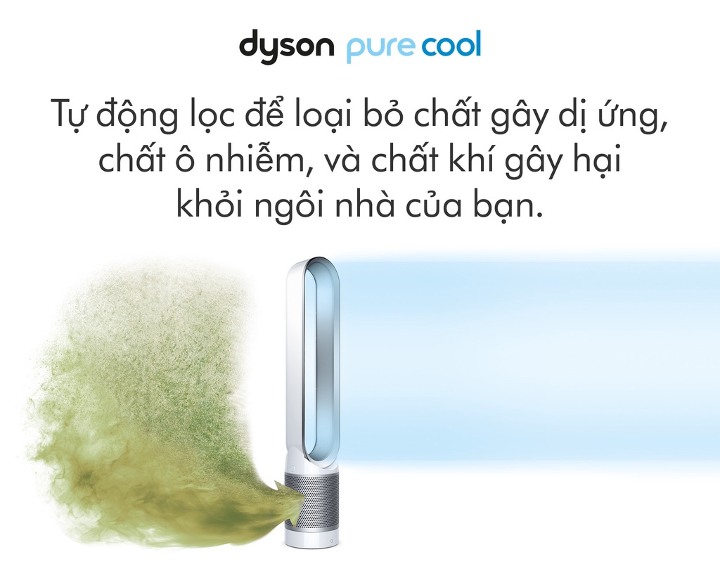 Mô tả Máy lọc không khí Dyson Pure Cool ™ Tower TP00 (Trắng Bạc) - 1