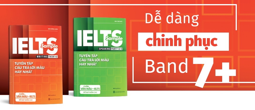 Mô tả Sách - Combo IELTS SAMPLE Writing 1 2 và Speaking 1 2 3 - Tuyển tập câu trả lời mẫu hay nhất - 1