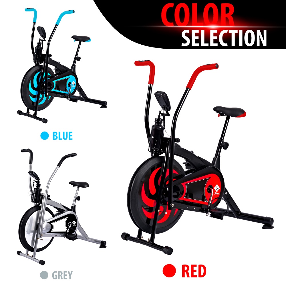 Mô tả BG Xe đạp thể dục thể thao kết hợp tay chân 8701 Red thiết kế mới 2025 - 1