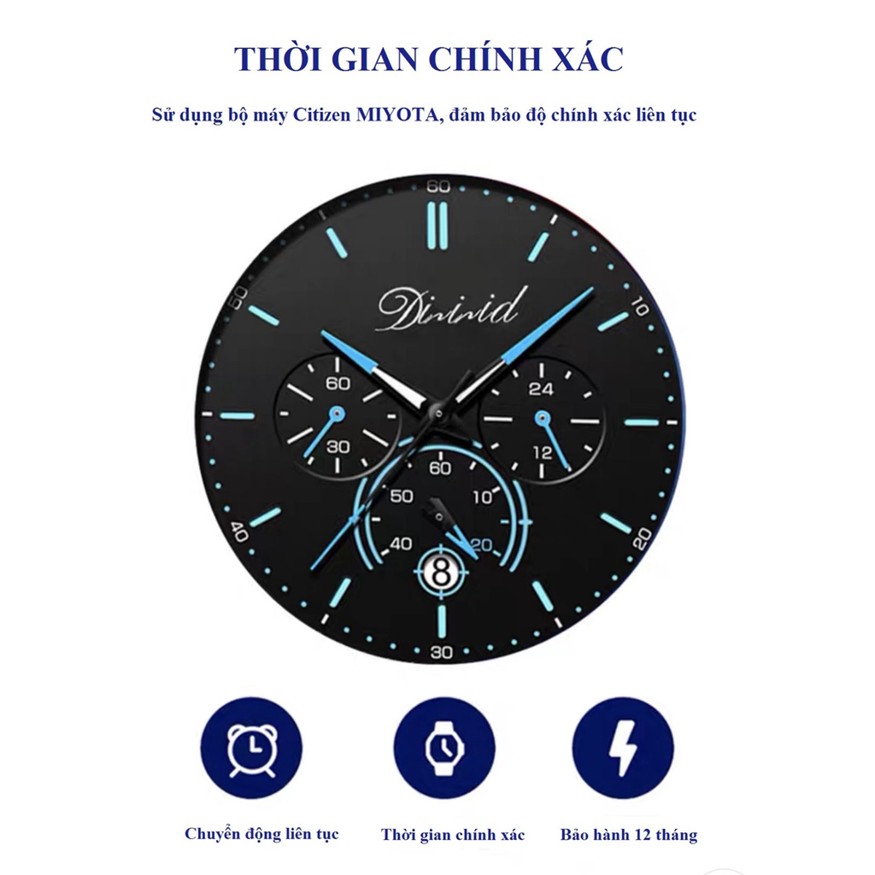 Đồng hồ DIZIZID chạy full kim