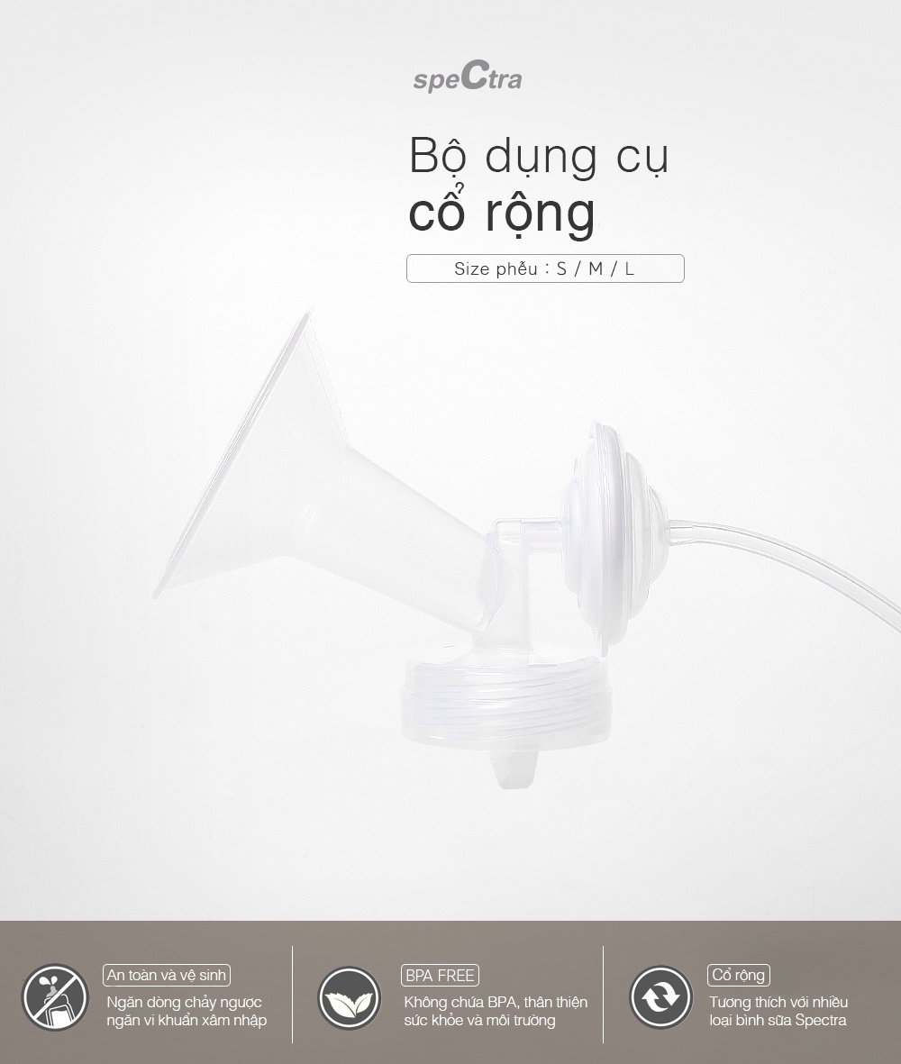 Mô tả Bộ Dụng Cụ Cổ Rộng Spectra Chính Hãng Hàn Quốc (Size 16/20/24/28/32mm) - 1