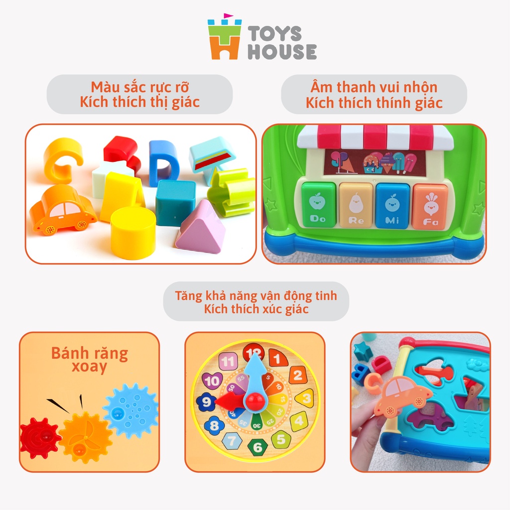 Hộp lập phương có đàn nhạc ToysHouse HE0520