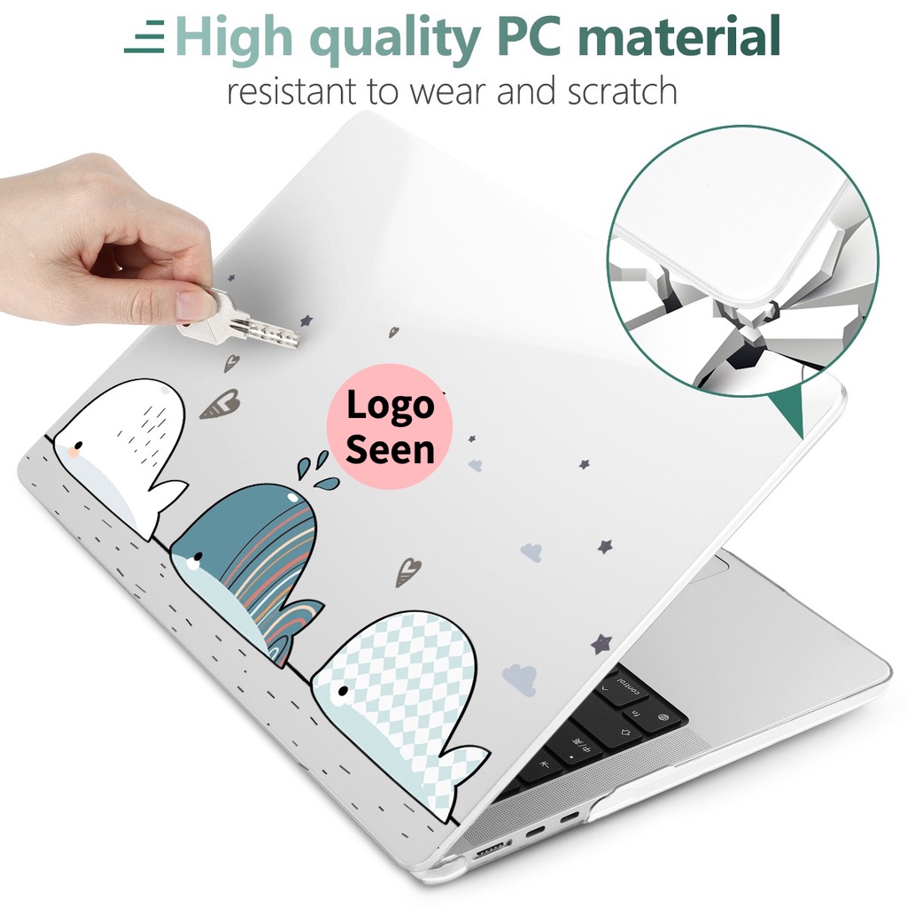 Mô tả Ốp laptop Batianda thích hợp cho MacBook Pro 13 14 16 M4 M3 M2 M1 Air 13.6 15" A2941 A3113 A3114 A2681 A2338 Air13 M1 A2337 A2179 A1932 Air11 12 13 A1466 A1369 - 2