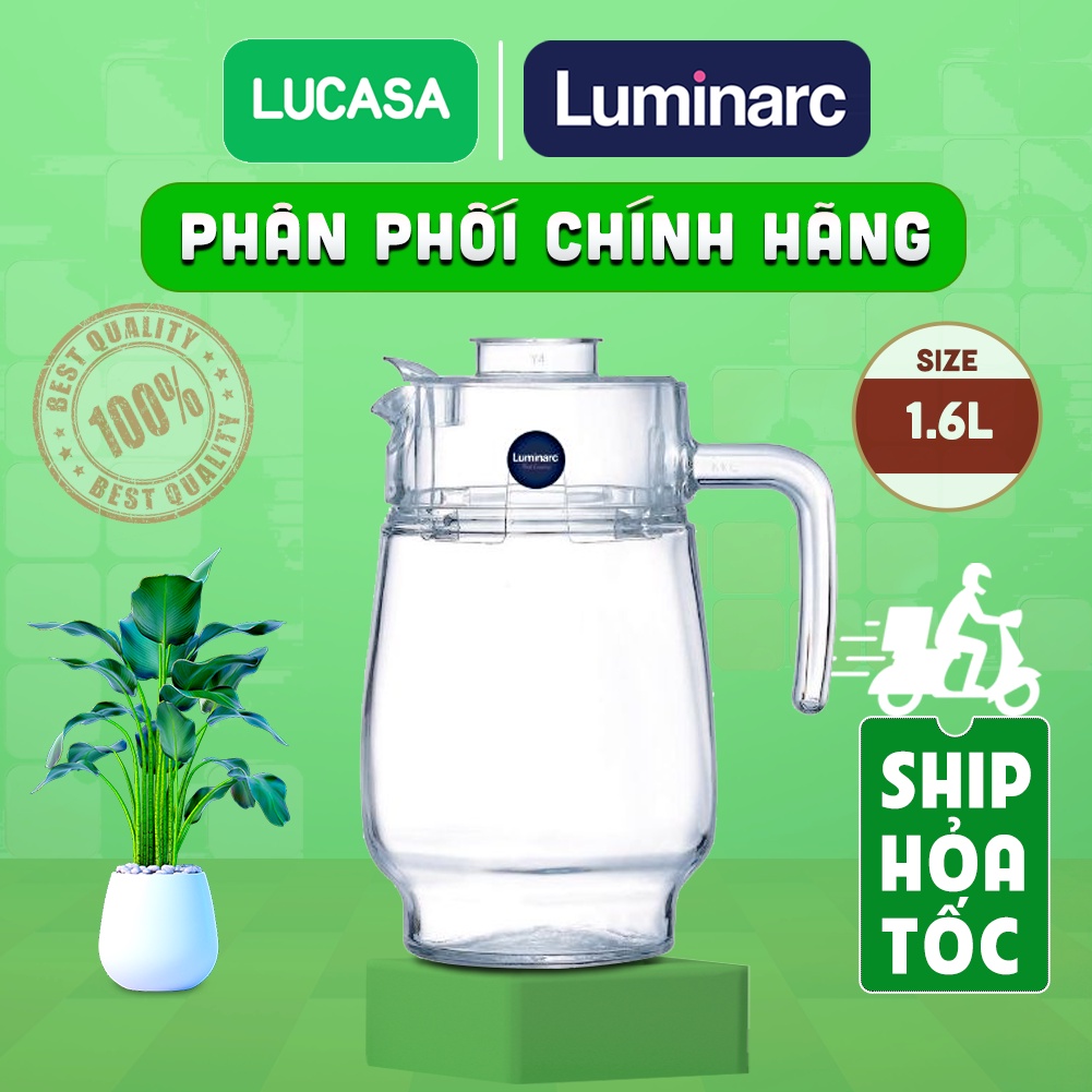 Mô tả Bình Nước Thủy Tinh Luminarc Tivoli 1.6L- L2674 | Phân Phối Chính Hãng - 5