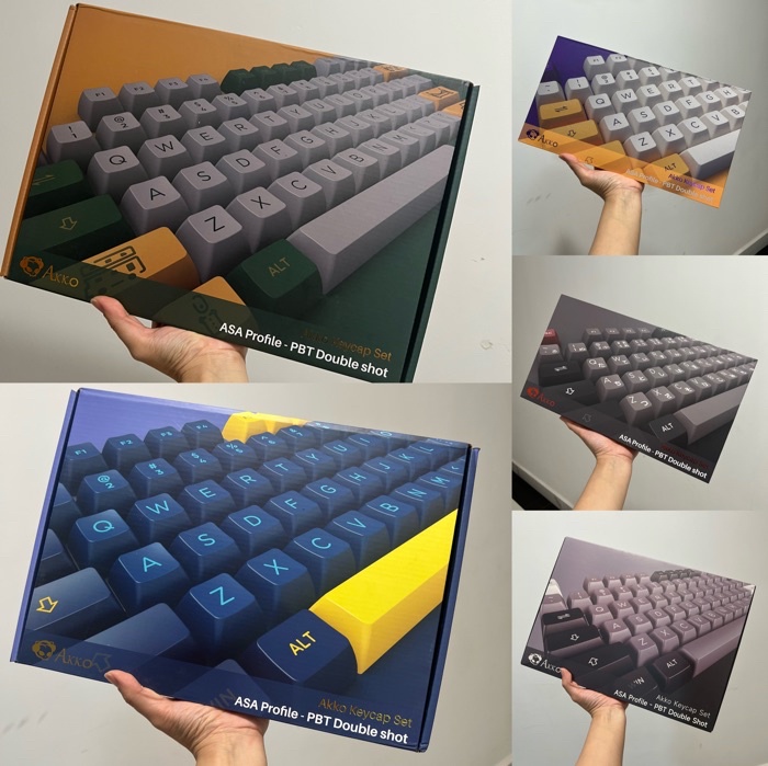 Bộ Keycap Akko MDA Chính Hãng Oliver/panda/UNC blue/Neon | Shopee Việt Nam