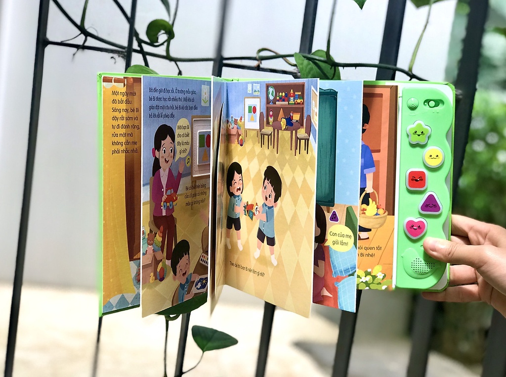 Mô tả Sách Âm Thanh - Sách Tương Tác 0-6Y [Nhiều Chủ Đề] - Đinh Tị Books - 1