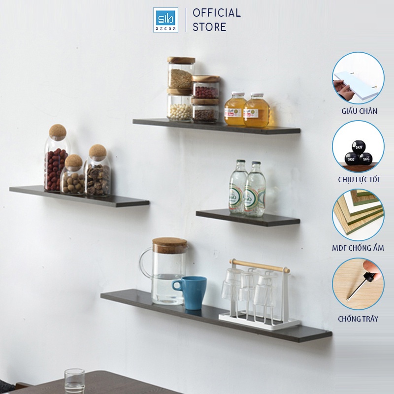 Kệ ngang treo tường SIB Decor - Đóng gói