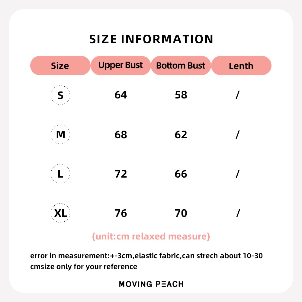 Mô tả MOVING PEACH Áo bra tập gym Ngực Thể Thao Thoáng Khí đồ tập yoga nữ GBB - 1
