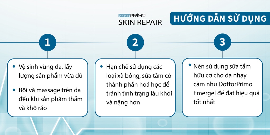 Mô tả Kem Viêm Da Cơ Địa, Chàm Da, Eczema, Da Nứt Nẻ DottorPrimo Skin Repair (Tuýp 20-50ml) - 4