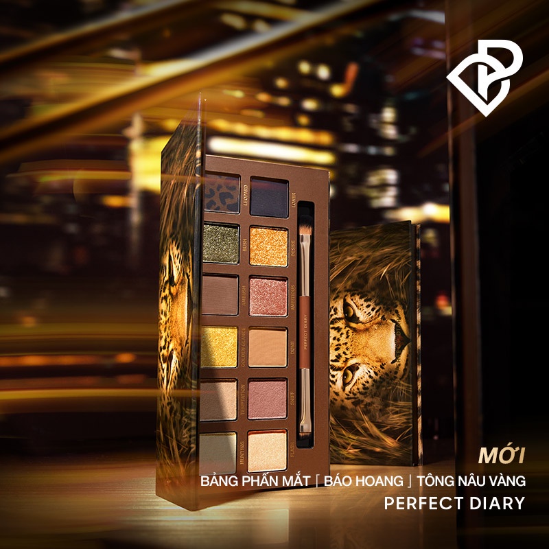 Mô tả Bảng Phấn Mắt Màu Nhũ Perfect Diary 12 Màu (Kèm Cọ Tuỳ Theo Bảng Mắt) - 9