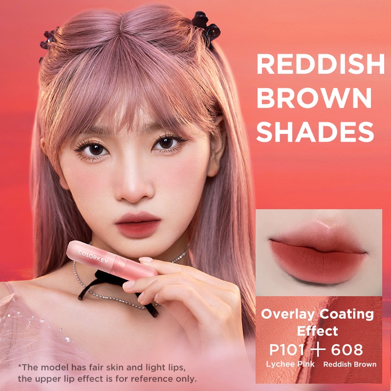 Mô tả Son Môi Colorkey Lip Mousse Lip Mud Màu Nhung Mờ 2g - 2
