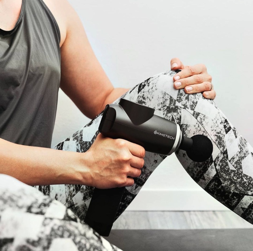 Mô tả Súng Massage Cao Cấp KINGTECH MAX 1 -  Máy Mát xa Chuyên Nghiệp Giúp Giảm Đau, Giãn Cơ Cho Gymer, Runner, Vận Động Viên - 1