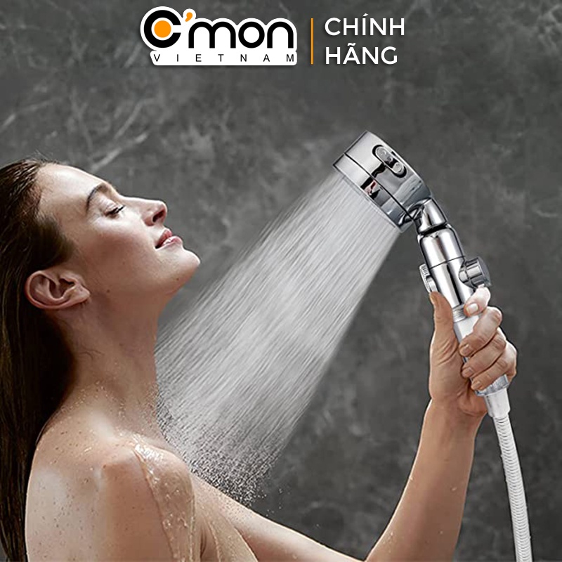 Mô tả Vòi sen tắm LỌC NƯỚC TĂNG ÁP C'MON TS-12 (LỌC) - 4