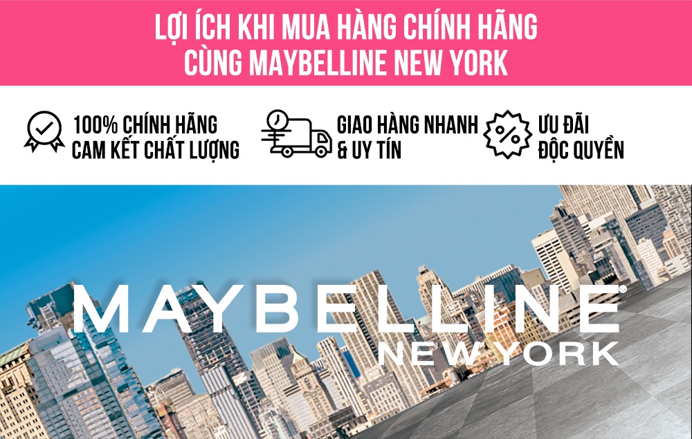 Mô tả Mascara Dài Mi và Cong Mi Maybelline New York Hyper Curl Waterproof Chuốt Mi Đen 9.2ml - 7