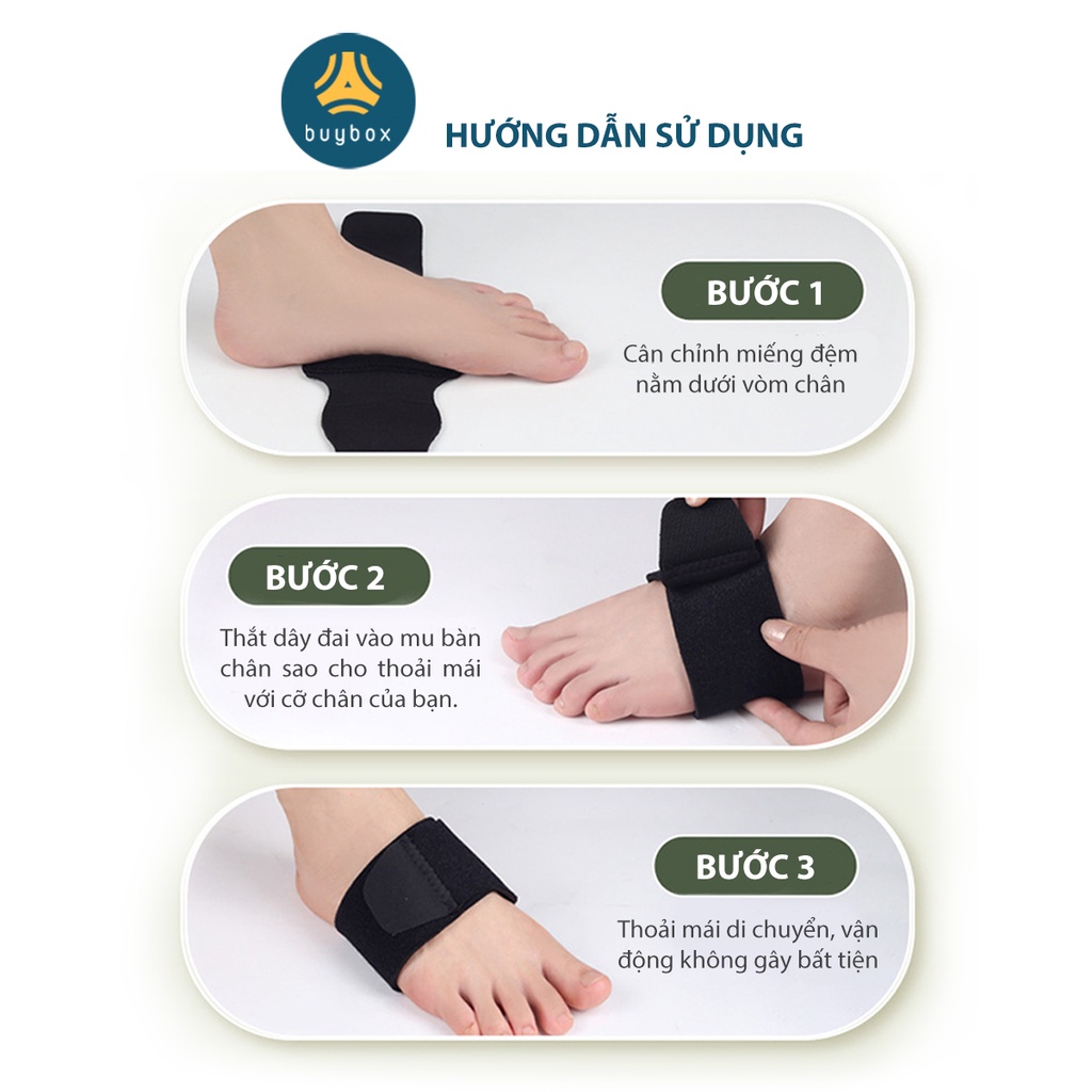 Mô tả Vớ đệm lõm bàn chân giảm mỏi chân khi đi đứng quá lâu,  bảo vệ đôi chân của bạn - Buybox - BBPK289 - 9