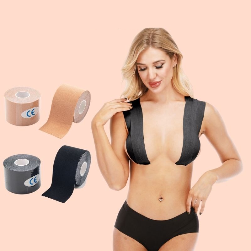Mô tả Cuộn Băng Dán Nâng Ngực Có Thể Tạo Nhiều Kiểu Đa Dụng Cho Nữ - Chính hãng Amalife - 2
