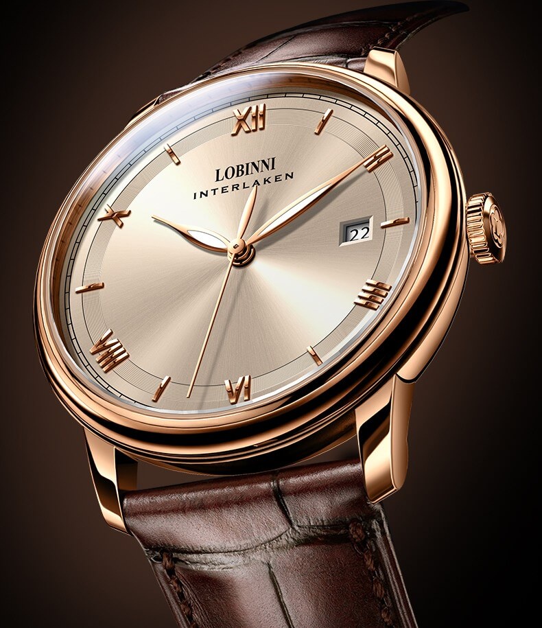 Đồng hồ LOBINNI L14003-1 Rose Gold