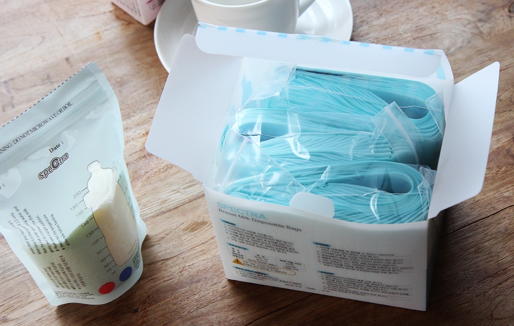 Mô tả Túi Trữ Sữa Spectra Cảm Ứng Nhiệt 200ml - 3
