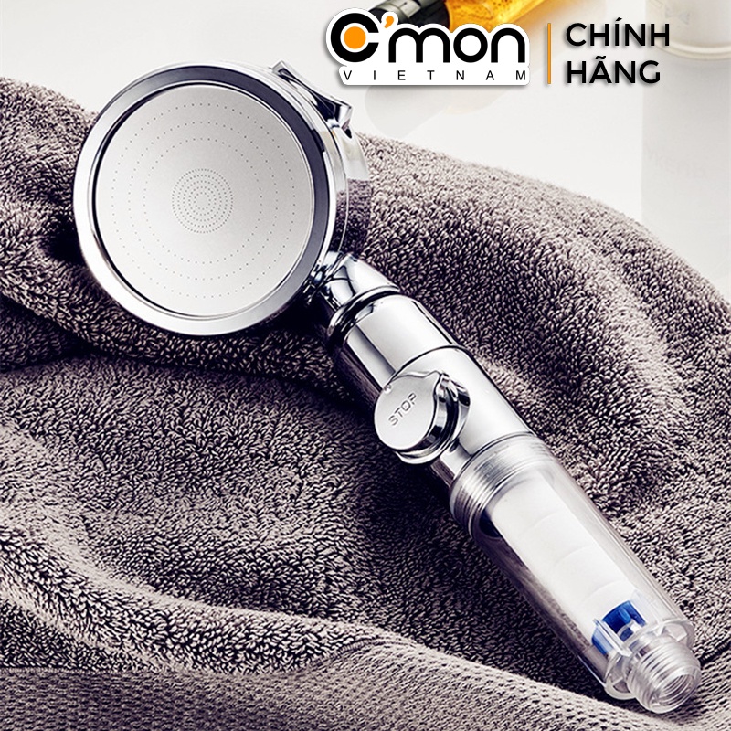 Mô tả Vòi sen tắm LỌC NƯỚC TĂNG ÁP C'MON TS-12 (LỌC) - 10