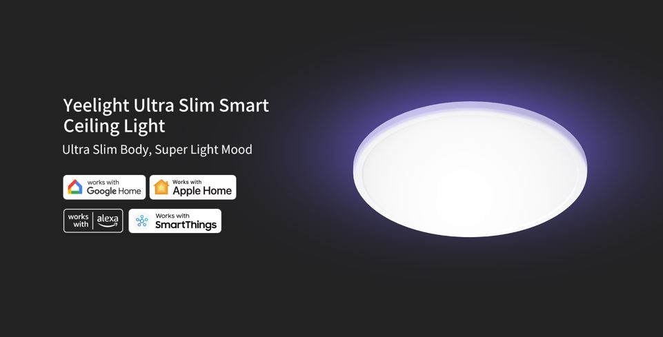 Mô tả Đèn trần thông minh Yeelight Arwen 235C viền siêu mỏng - công suất 18W thay đổi nhiều ngữ cảnh, tương thích Homekit - 1