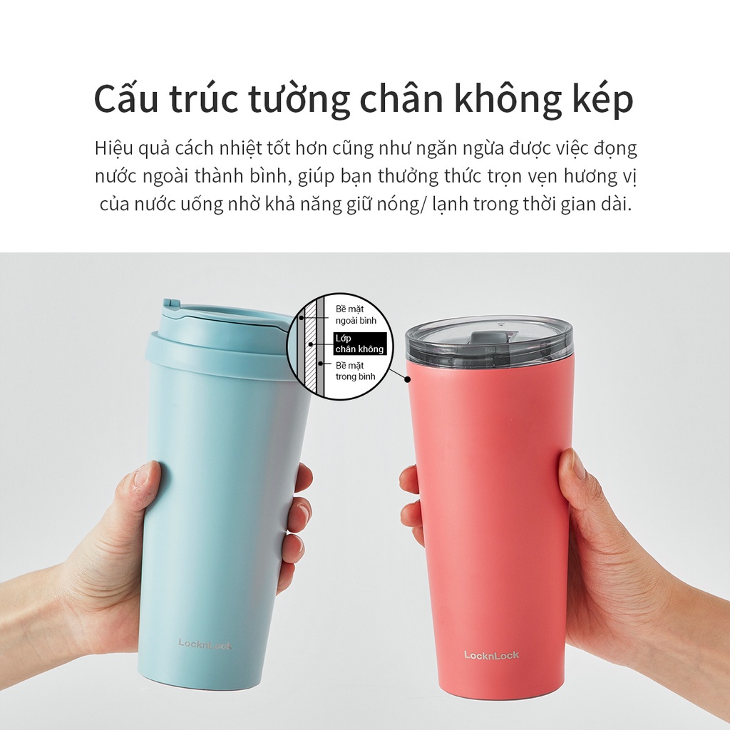 Ly giữ nhiệt LocknLock LHC4279 cấu trúc tường đôi
