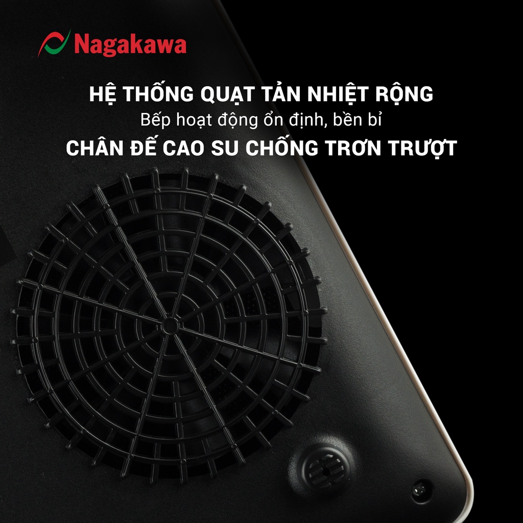 Mô tả Bếp Điện Từ Đơn Nagakawa NAG0704 (2000W) - Kèm nồi lẩu - Bảo hàng 12 tháng - Hàng chính hãng - 8