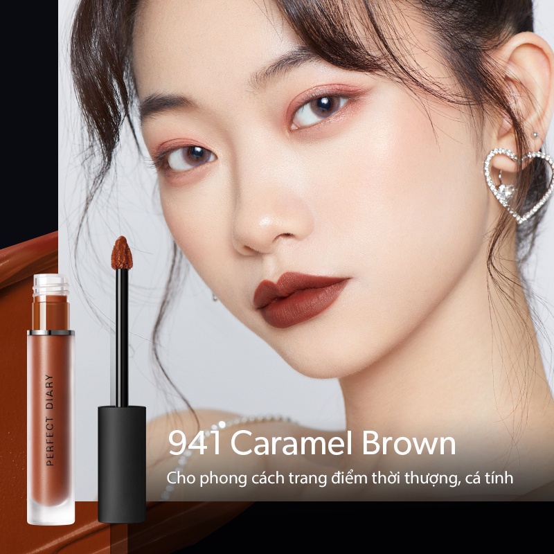 Mô tả Son Kem Lì Perfect Diary Fog Dreamy Matte Lip Gloss Nhiều Tông Màu Bản Nâng Cấp - 5