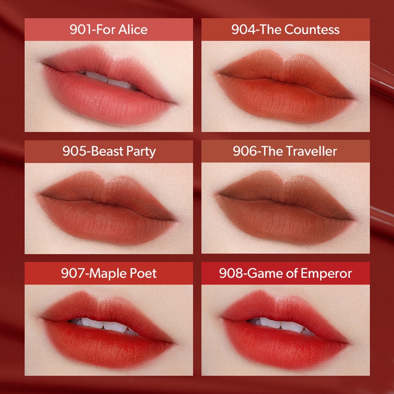 Mô tả Son Kem Lì Perfect Diary Fog Dreamy Matte Lip Gloss Nhiều Tông Màu Bản Nâng Cấp - 7