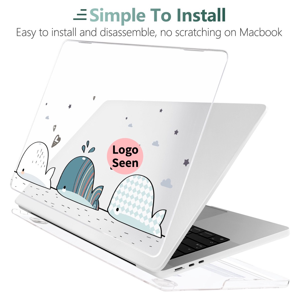 Mô tả Ốp laptop Batianda thích hợp cho MacBook Pro 13 14 16 M4 M3 M2 M1 Air 13.6 15" A2941 A3113 A3114 A2681 A2338 Air13 M1 A2337 A2179 A1932 Air11 12 13 A1466 A1369 - 4