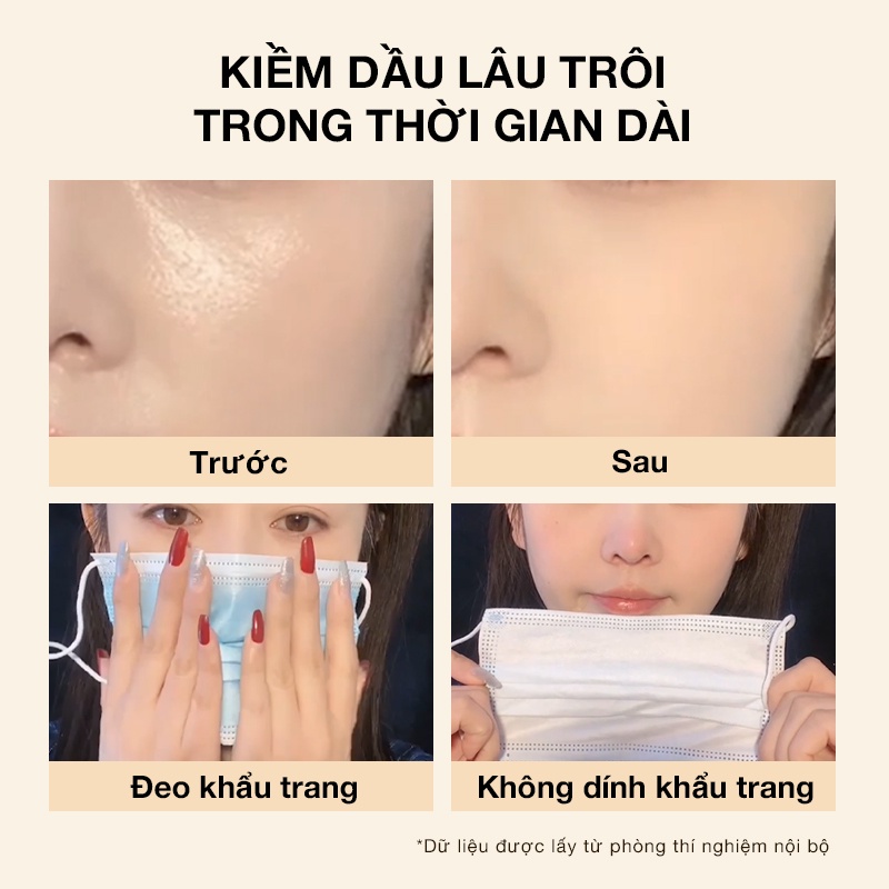 Phấn Phủ Perfect Diary kiềm dầu 1