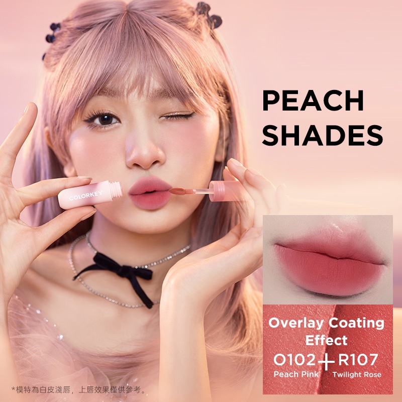 Mô tả Son Môi Colorkey Lip Mousse Lip Mud Màu Nhung Mờ 2g - 3